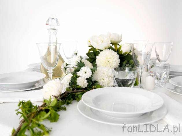 Zestaw obiadowy YVETTE, 18 części , cena 129,00 PLN 
Idealny prezent na ślub
- ...