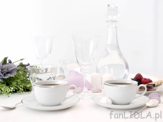 Zestaw kawowy YVETTE, 12 części , cena 99,00 PLN 
Idealny prezent na ślub
- ...