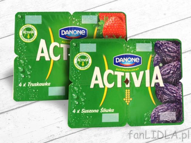 Jogurt Activia , cena 4,49 PLN za 4x120 g, 1kg=9,35 PLN. 
- Danone Jogurt Activia
- ...