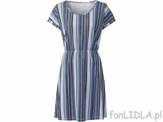 Sukienka Esmara, cena 24,99 PLN 
- 95% bawełny, 5% elastanu (Lycra®)
- rozmiary: ...