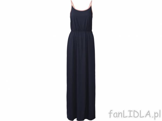 Sukienka maxi Esmara, cena 24,99 PLN 
- miękka i przyjemna dzięki wiskozie
- rozmiary: ...