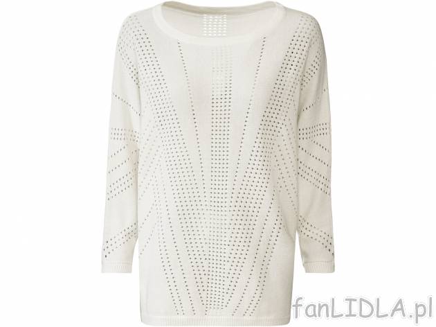 Letni sweterek Esmara, cena 29,99 PLN 
- rozmiary: XS-L
- bardzo przewiewny, idealny ...