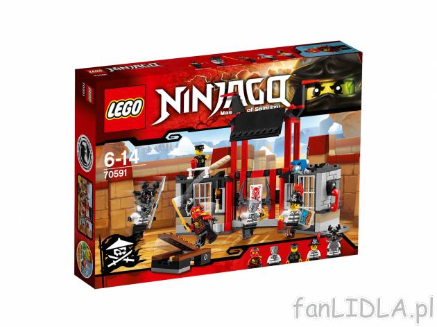 Klocki LEGO®: 70591 , cena 69,00 PLN za 1 opak. 
• W zestawie 5 minifigurek: ...