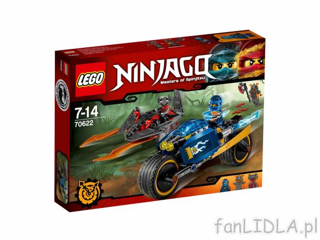 Klocki LEGO®: 70622 , cena 69,00 PLN za 1 opak. 
• W zestawie trzy minifigurki: ...