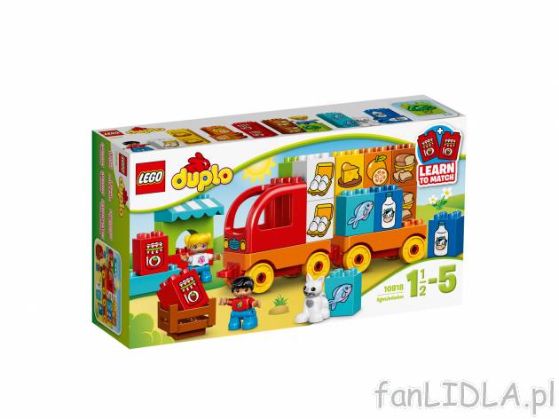 Klocki LEGO®: 10818 , cena 69,00 PLN za 1 opak. 
• Z 2 figurkami dziecięcymi ...