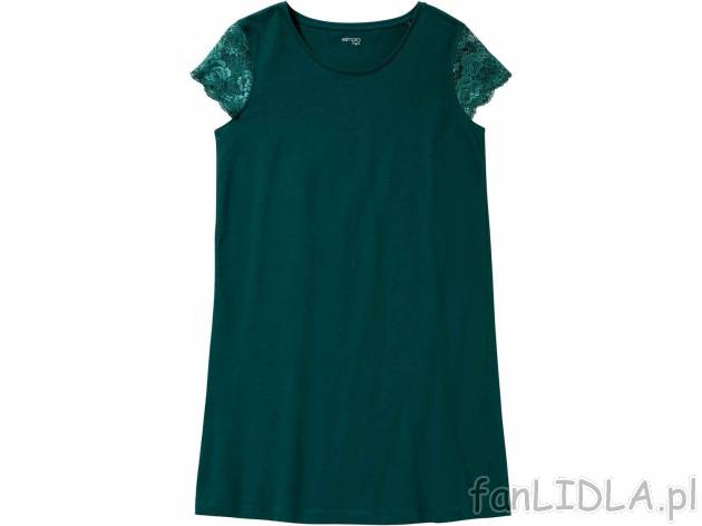 Koszula nocna Esmara Lingerie, cena 19,99 PLN 
- rozmiary: S-L
- 100% bawełny
- ...