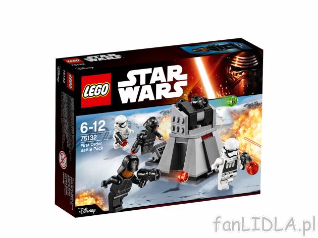 Klocki LEGO®: 75132 , cena 49,99 PLN za 1 opak. 
• W zestawie 4 minifigurki: ...