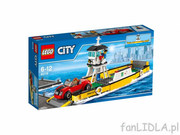 Klocki LEGO®: 60119 , cena 99,00 PLN za 1 opak. 
• Zawiera 2 minifigurki: biznesmena ...