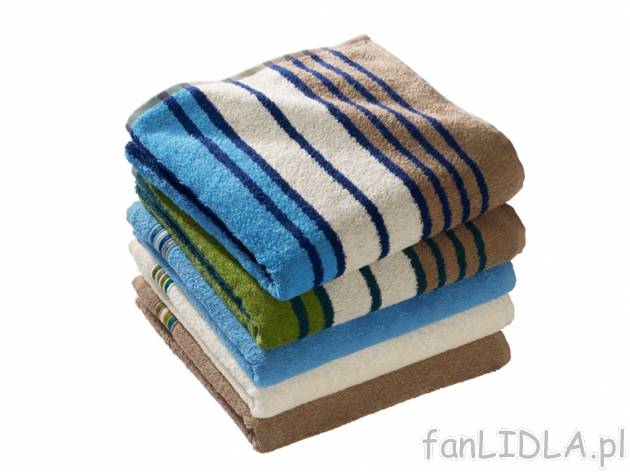 Ręczniki Miomare, cena 24,00 PLN za 1 opak. 
- 2 szt. 50 x 100 cm lub 1 szt. 70 ...