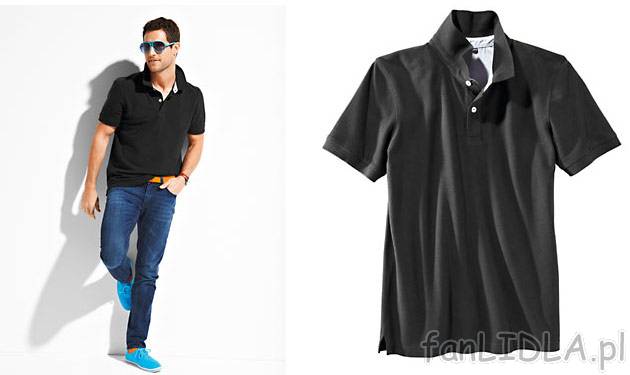 Elegancka męska koszulka polo cena 29,99PLN
- modny styl: idealna o pracy i na ...