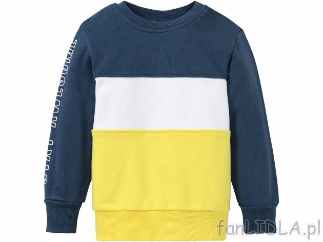 Bluza Lupilu, cena 19,99 PLN 
- wysoka zawartość bawełny
- rozmiary: 86-116
- ...