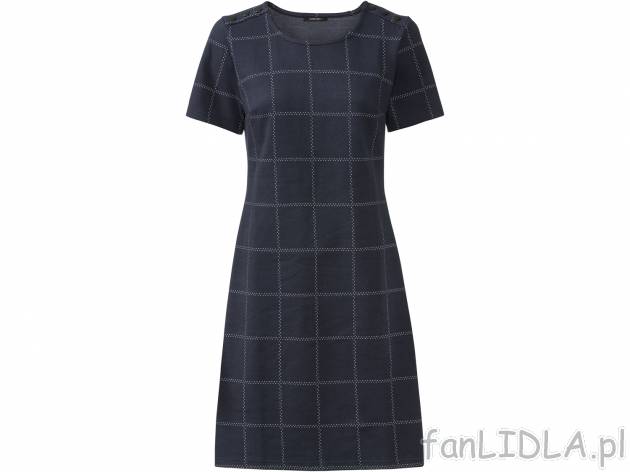 Sukienka Esmara, cena 39,99 PLN 
- wysoka zawartość bawełny
- rozmiary: XS-L
- ...