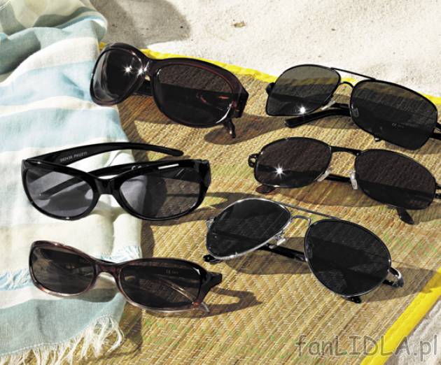 Okulary przeciwsłoneczne cena 11,99PLN
- odporne na zadrapania
- damskie lub ...