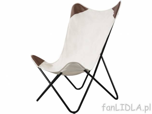 Krzesło butterfly Livarno Living, cena 129,00 PLN 
- styl Etno
- wzmocnione narożniki ...