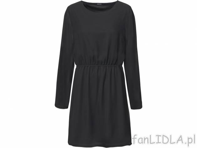 Sukienka Esmara, cena 49,99 PLN 
- wpuszczana gumka w talii
- 100% poliester
- ...