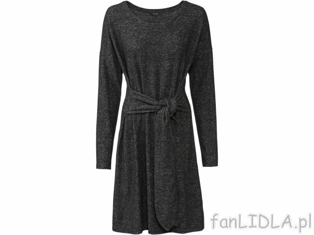 Sukienka z wiskozą Esmara, cena 34,99 PLN 
- przyjemny, miękki materiał
- szeroki ...