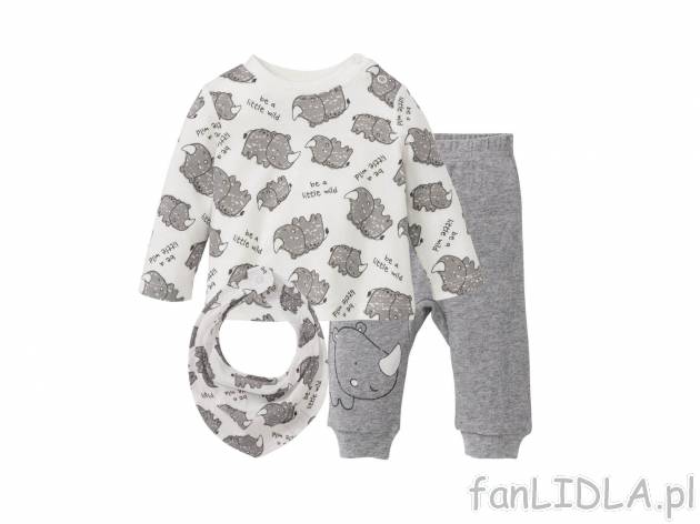 Zestaw niemowlęcy Lupilu, cena 19,99 PLN 
Ubrania dla dzieci stworzone w trosce ...