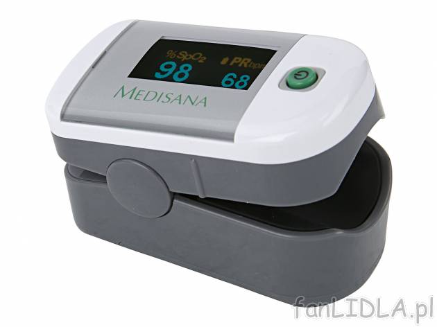 Pulsoksymetr Medisana, cena 89,90 PLN 
- wyrób medyczny urządzenie elektroniczne ...