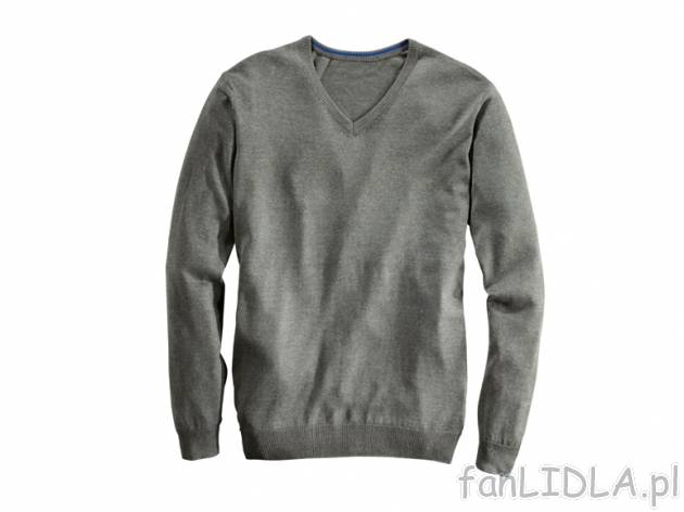 Sweter Livergy, cena 39,99 PLN za 1 szt. 
- 50% bawełna, 50% poliakryl
- czarny, ...