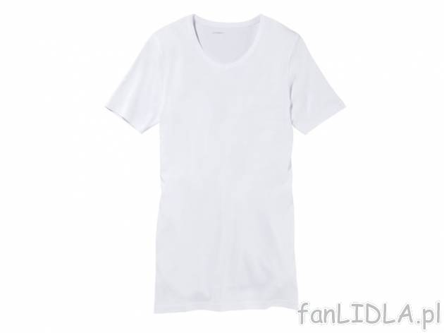 Koszulka Livergy, cena 15,99 PLN za 1 szt. 
- 100% bawełna lub 90% bawełna, 10% ...