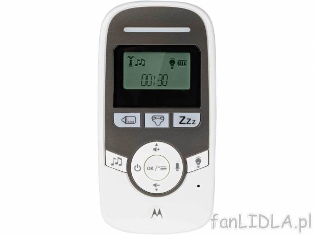 Niania elektroniczna MBP161 Motorola, cena 169,00 PLN 
- tryb eco
- funkcja kołysanki
- ...