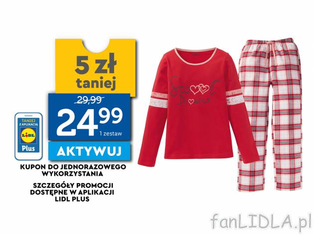 Piżama z flanelowymi spodniami Pepperts, cena 29,99 PLN 
- 100% bawełny
- rozmiary: ...