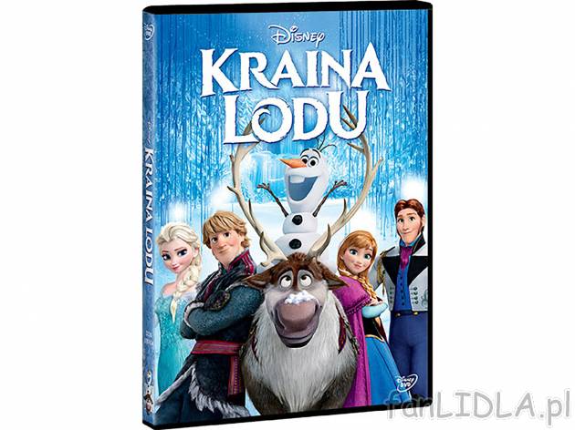 Film DVD ,,Kraina lodu&quot; , cena 19,99 PLN za 1 opak. 
Walt Disney Animation ...