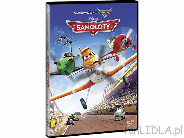 Film DVD ,,Samoloty 2&quot; , cena 19,99 PLN za 1 opak. 
Przeżyj przygodę ...