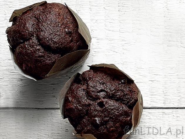 Muffin ciemny , cena 1,49 PLN za 110 g, 100g=1,35 PLN. 
- SŁODKA KAKAOWA BABECZKA, ...