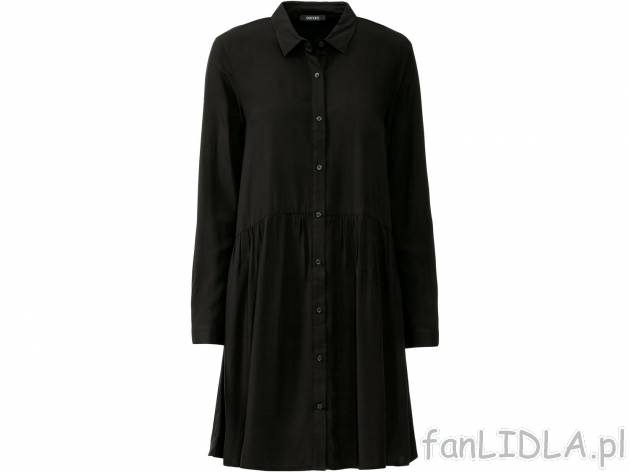 Sukienka z wiskozy z długim rękawem Esmara, cena 39,99 PLN 
- 100% wiskozy
- ...