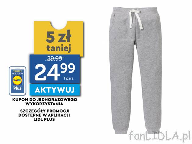 Spodnie dresowe Pepperts, cena 29,99 PLN 
- wysoka zawartość bawełny 
- miękkie, ...