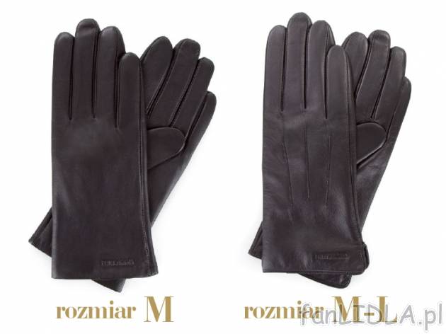 Damskie rękawiczki z naturalnej włoskiej skóry , cena 88,00 PLN za 1 para 
- ...