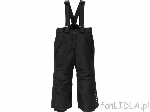 Funkcyjne dziecięce spodnie zimowe Crivit Pro, cena 55,00 PLN 
- rozmiary: 86-116
- ...