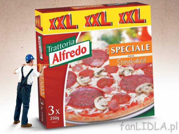 Pizza Speciale , cena 14,99 PLN za 1050g/1opak., 1kg=14,28 PLN. 
- Wypiekana w ...