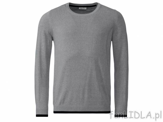 Sweter , cena 34,99 PLN 
- rozmiary: M-XL
- 50% bawełny, 50% poliakrylu
Dostępne ...