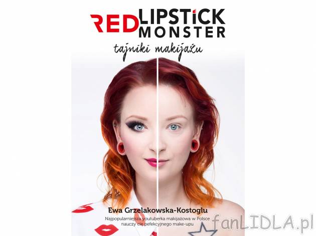,,Red Lipstick Monster - tajniki makijażu&quot; , cena 27,99 PLN za 1 szt. ...
