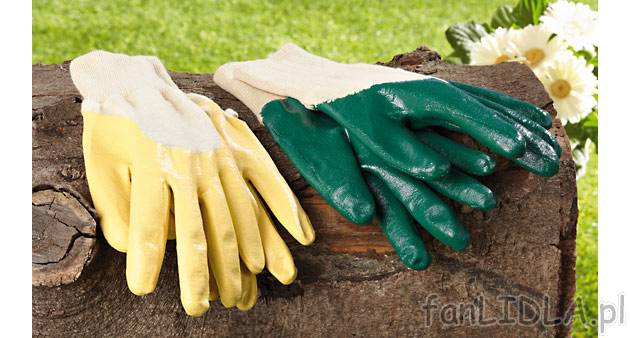 Rękawice ogrodowe z powłoką nitrylową cena 5,99PLN za parę
- duża odporność ...
