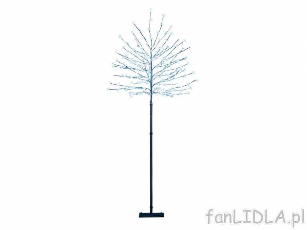 Drzewko LED 180 cm Melinera, cena 99,00 PLN 
- 6-godz. timer z automatycznym powtarzaniem ...