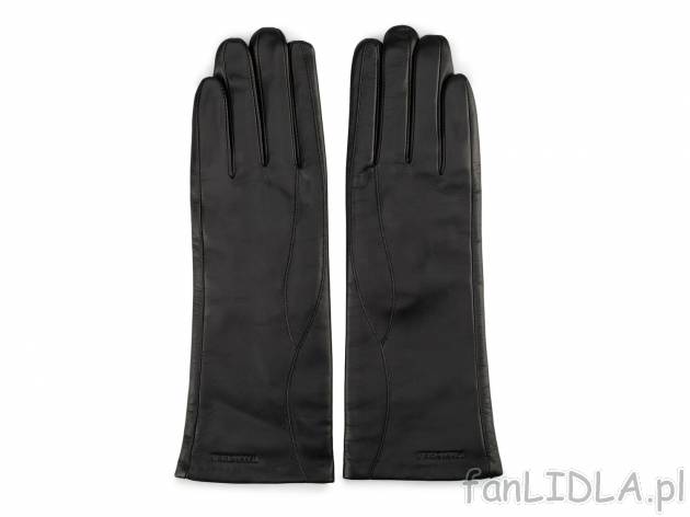 Rękawiczki z naturalnej włoskiej skóry Wittchen, cena 89,00 PLN 
damskie 
- materiał: ...