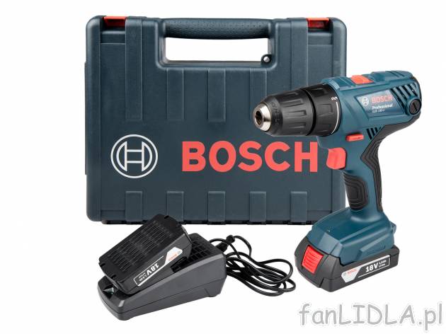 Wiertarkowkrętarka GSR 180-LI Professional** Bosch, cena 279,00 PLN 
** Produkt ...