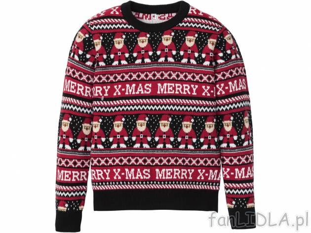 Sweter młodzieżowy z motywem świątecznym Pepperts, cena 27,99 PLN 
- rozmiary: ...