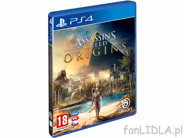Gra PS4. Assassin&#039;s Creed Origins , cena 159,00 PLN za 1 szt. 
Odwiedź ...