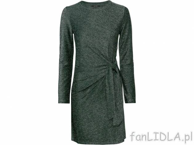 Sukienka z błyszczącej tkaniny Esmara, cena 49,99 PLN 
- rozmiary: S-L
Dostępne ...