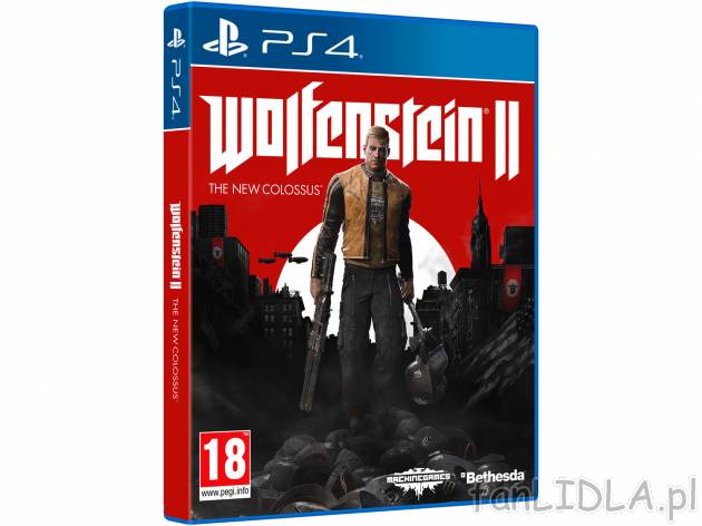 Gra PS4. Wolfenstein II. The New Colossus , cena 159,00 PLN za 1 szt. 
Wolfenstein® ...