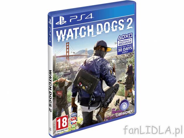 Gra PS4. Watch Dogs 2 , cena 79,90 PLN za 1 szt. 
Akcja gry dzieje się w 2016 ...