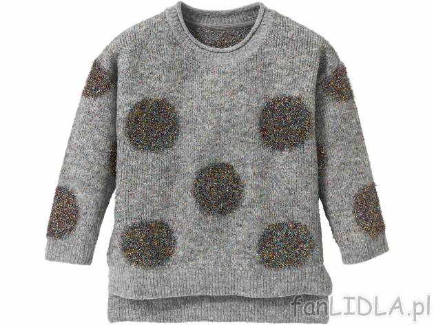 Sweter dziewczęcy Pepperts, cena 34,99 PLN 
- miękki i puszysty
- rozmiary: 134-164
Dostępne ...