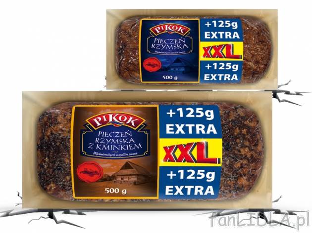 Pikok Pieczeń rzymska , cena 4,00 PLN za 625 g/1 opak., 1 kg=7,98 PLN.