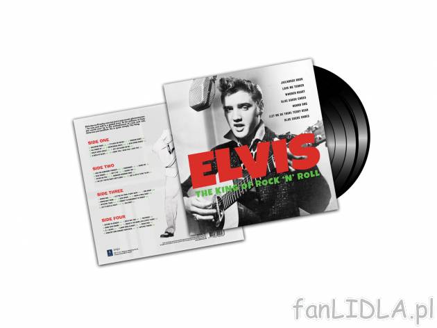 Zestaw 2 płyt winylowych, Elvis Presley - King of Rock and Rolll , cena 69,90 PLN ...