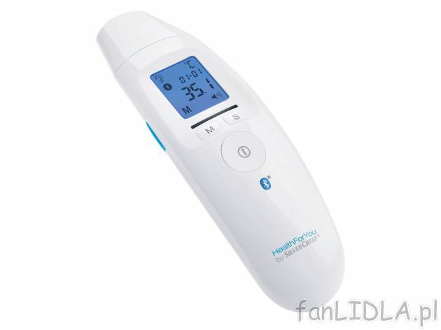 Termometr z funkcją Bluetooth® Healthforyou, Silvercrest , cena 69,90 PLN 
- ...