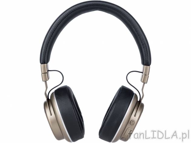 Składane słuchawki bezprzewodowe Bluetooth® Silvercrest, cena 119,00 PLN 
2 ...